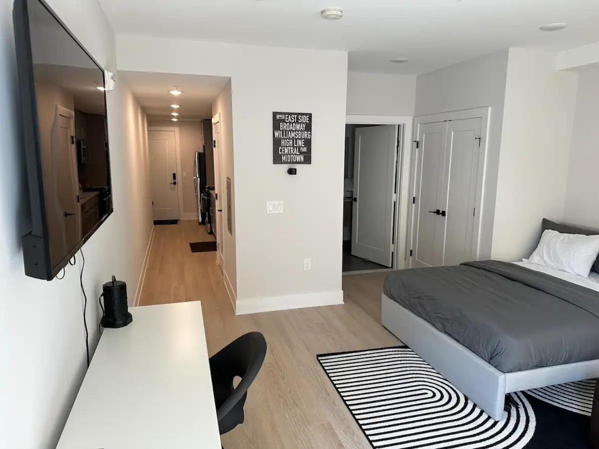 Luxury Stay For Nyc Visit Jersey City 7 Min Walk Nyc Train Station Экстерьер фото